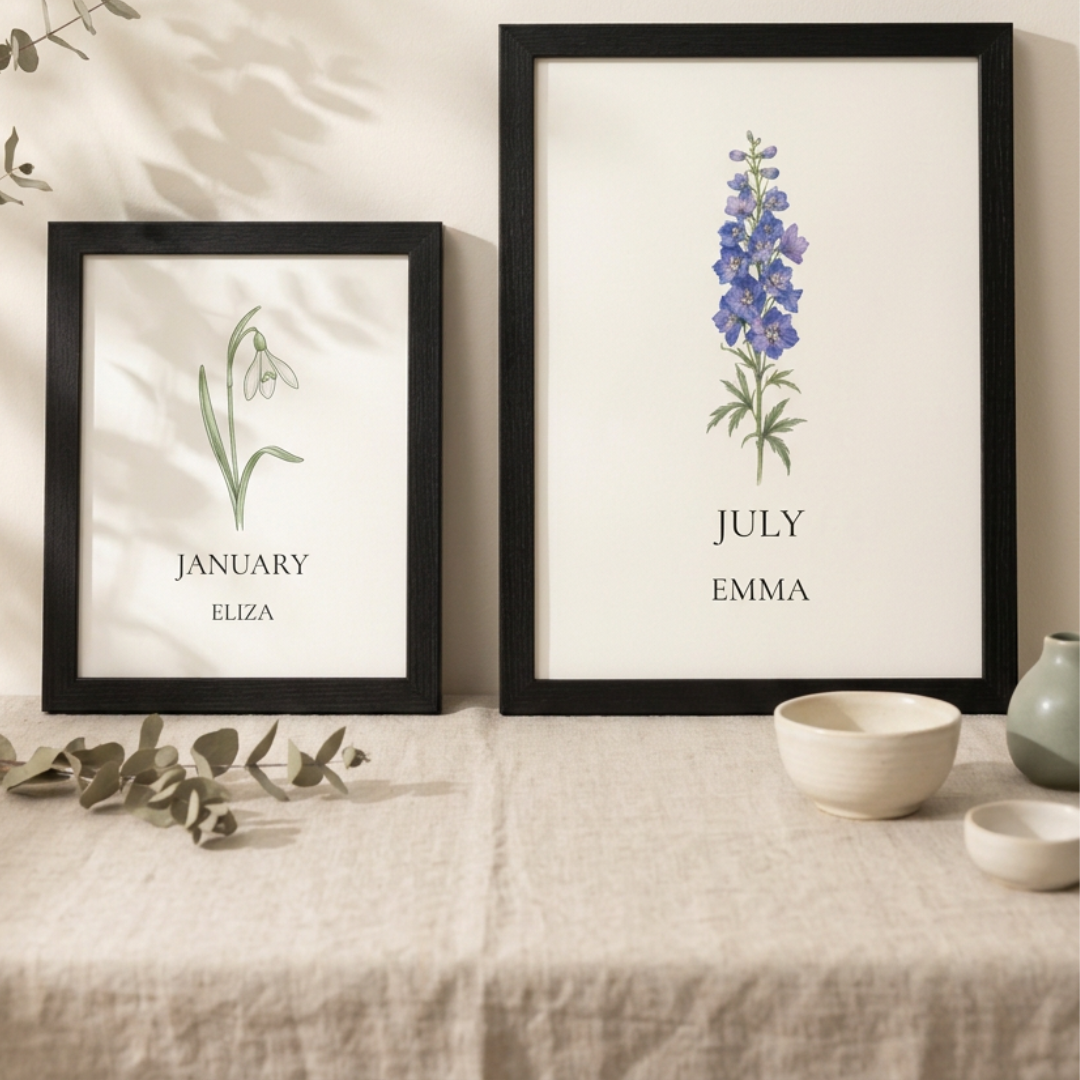 Black Wood Frame – 8x10 & 12x16