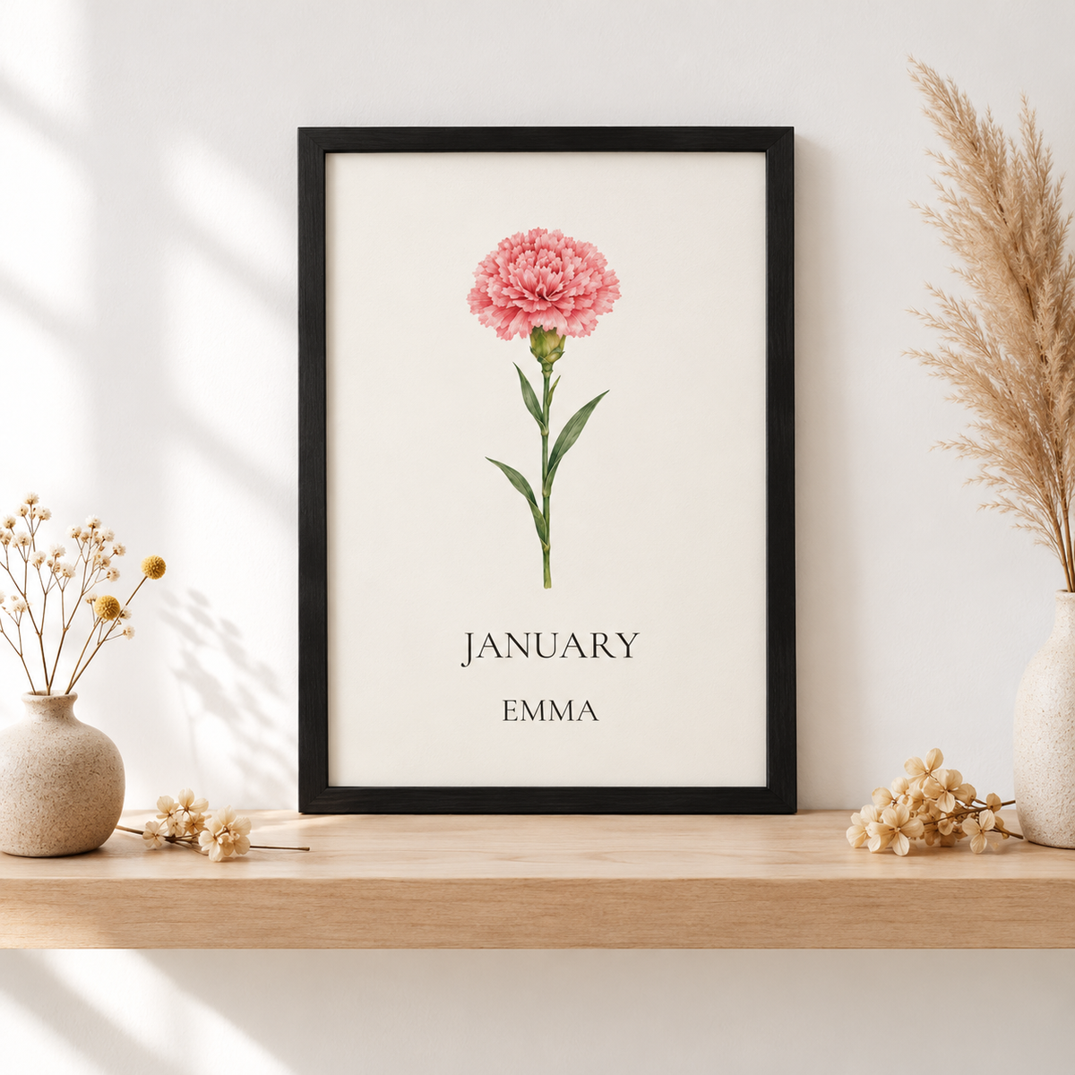 Black Wood Frame – 8x10 & 12x16